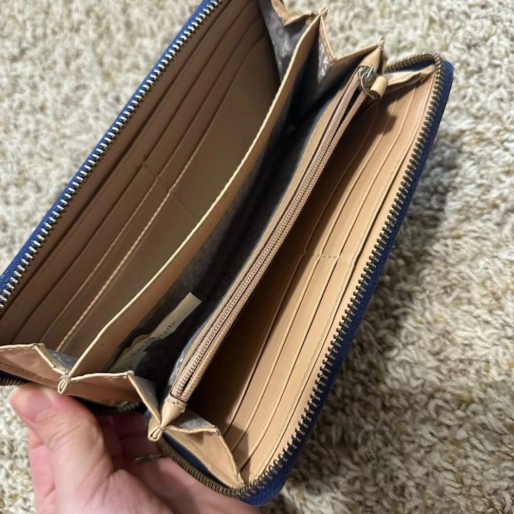 Kate Spade Blue Wallet - Picture 9 of 16